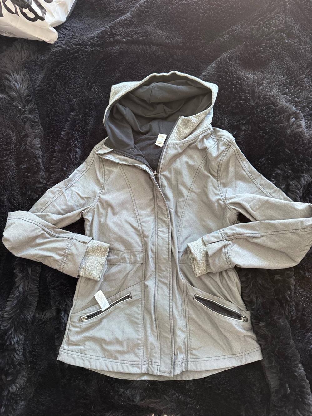 Ivivva Shine Your Inner Light Light Gray Sz 14